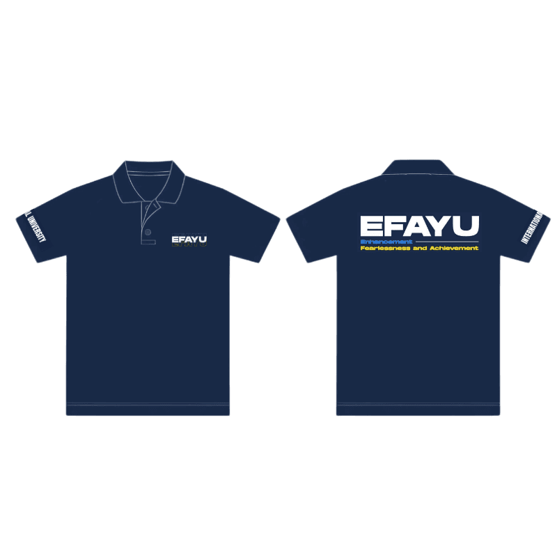 Navy Solid Polo